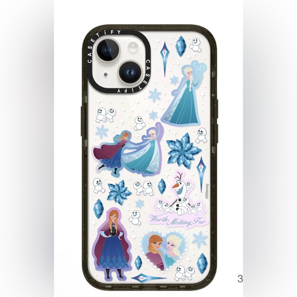 Casetify iPhone 14 Frozen Friends Stickermania Case